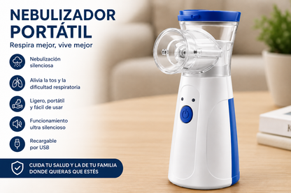 Kit Completo de Monitoreo de Salud en Casa: Tensiómetro + Nebulizador + Oxímetro